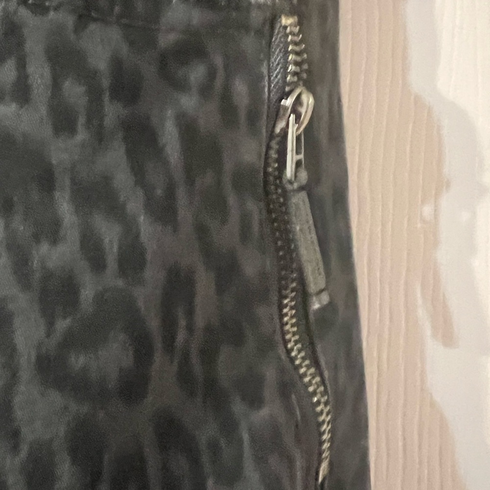 Wit and wisdom, leopard black slacks, size 12